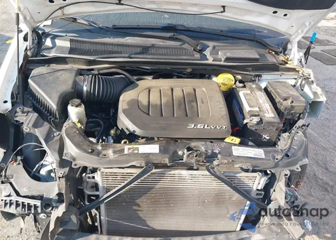 2018 Dodge Grand Caravan Sxt из США, поврежденный, VIN 2C4RDGCG9JR300351